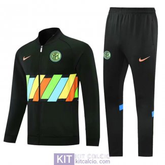 Inter Milan Giacca Black + Pantaloni Black 2021/2022